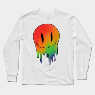 Leaking smiley Long Sleeve T-Shirt